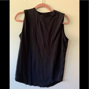 Lululemon black muscle tank